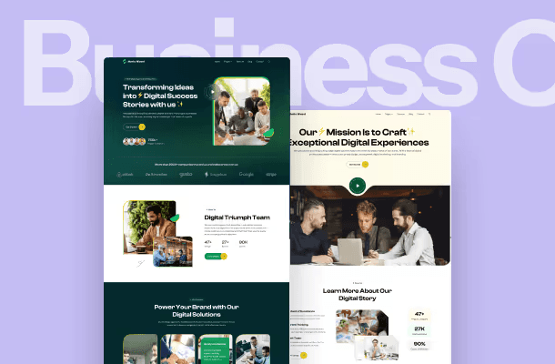 Enterprise product screens