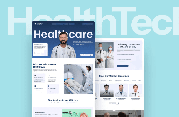 Healthcare product screens